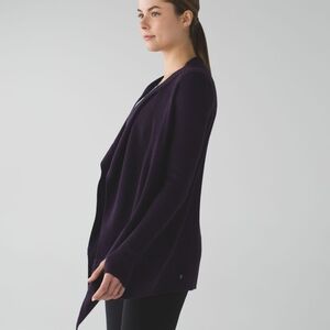 Lululemon Resolution Wrap Heathered Deep Zinfandel